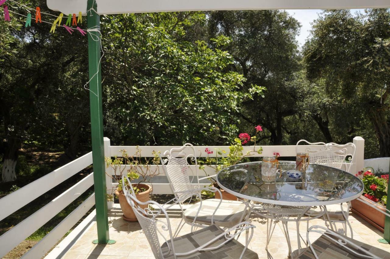 פאלאוקסטריצה Eftyxia Apartments מראה חיצוני תמונה